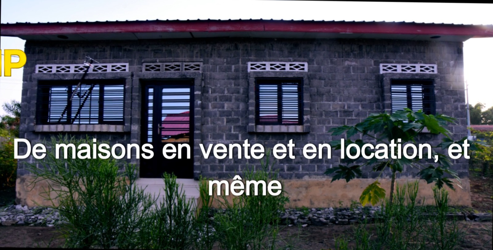 Maison Moderne RDC CPB-402